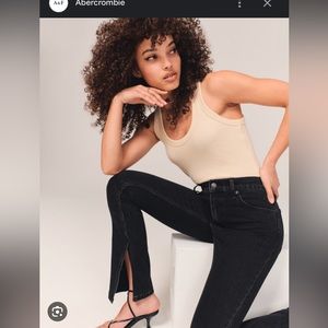 Ambercrombie Vent Hem Skinny Jeans